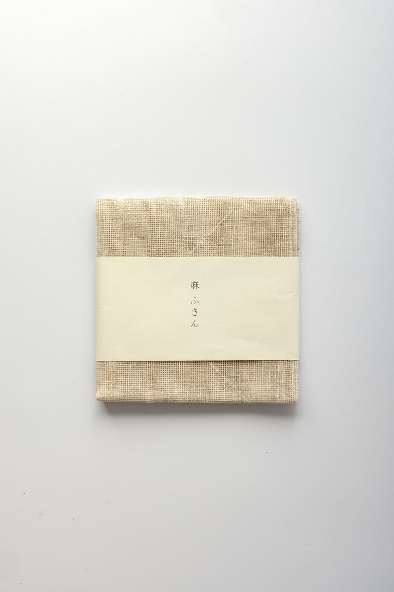 Okai Mafu Shoten Linen Dish Cloth - Natural